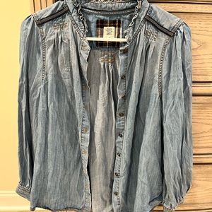 Good Hart Jean Button Up